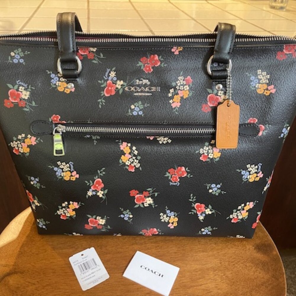 Coach Gallery Tote - Wildflower - NEW